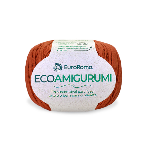 fio linha ecoamigurumi euroroma 710 telha