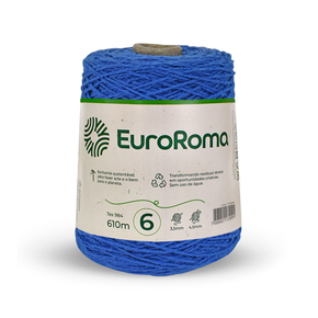 Barbante Apolo Eco Círculo 8 - 2775 - Azul Bic