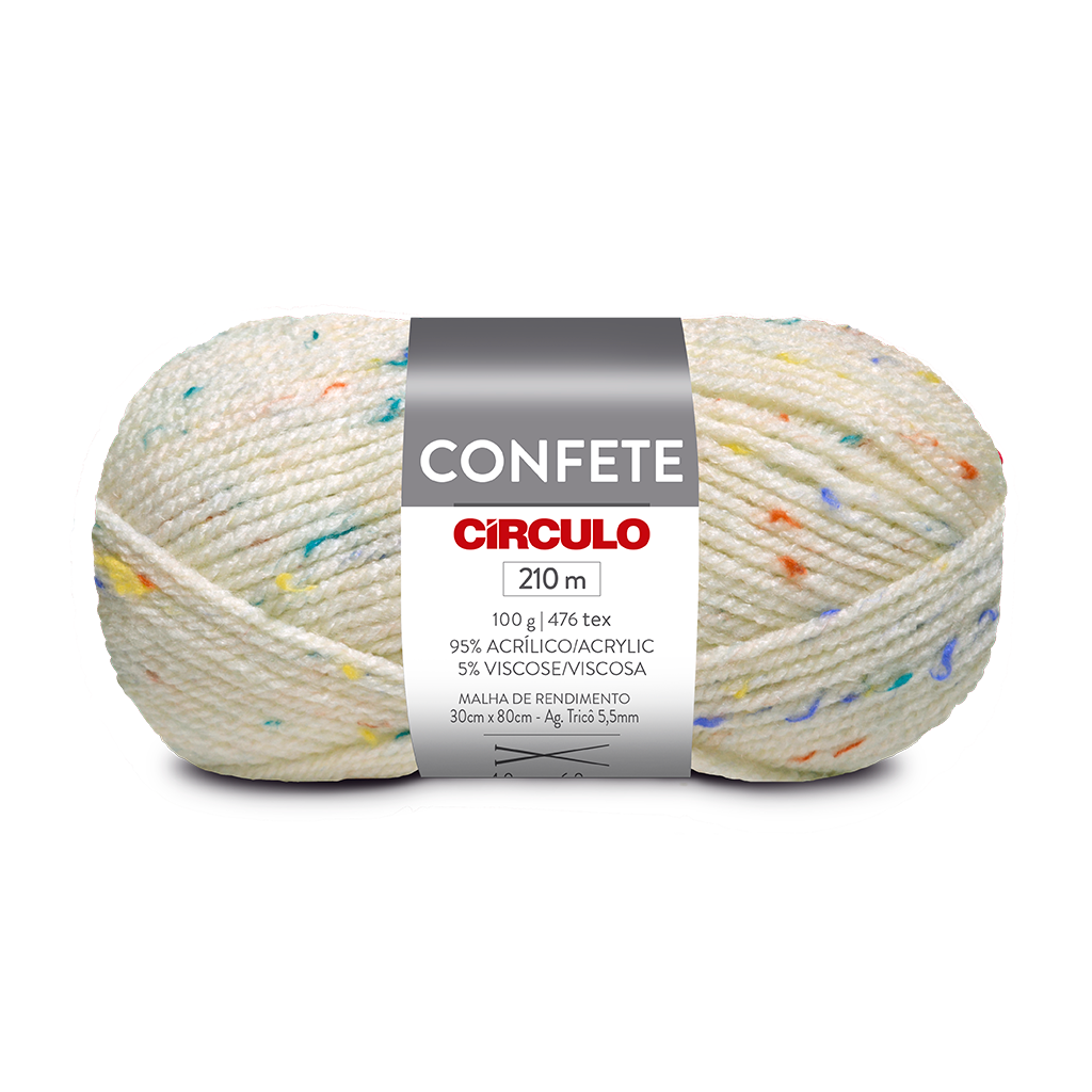 la confete circulo 8176 off white