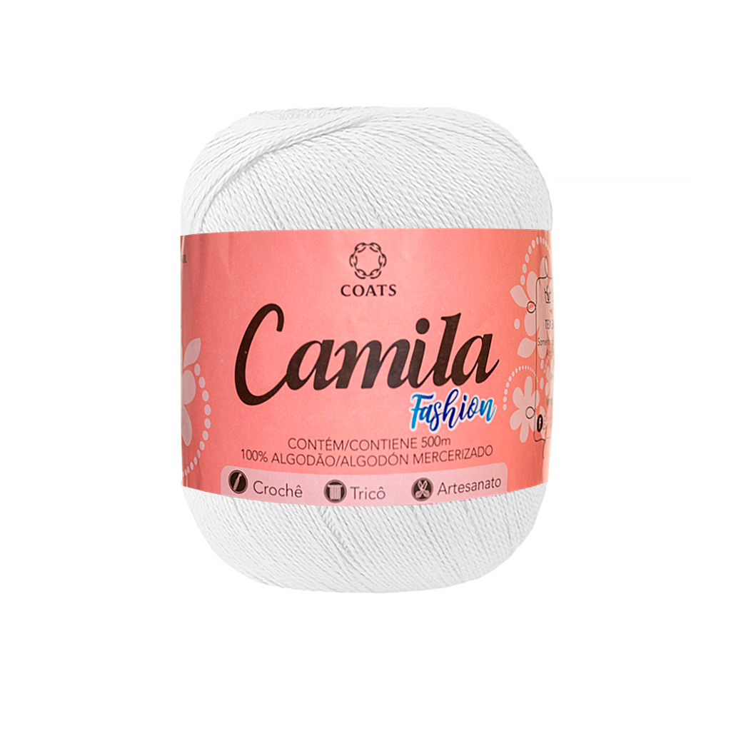 fio linha camila fashion 00bcoe branco