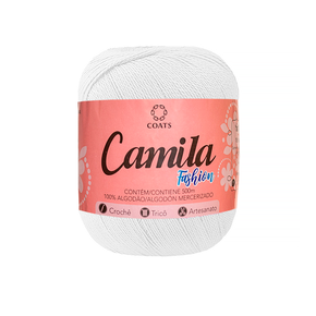 Fio Linha Camila Fashion 500 - 150g 0BCOE - Branco Opaco