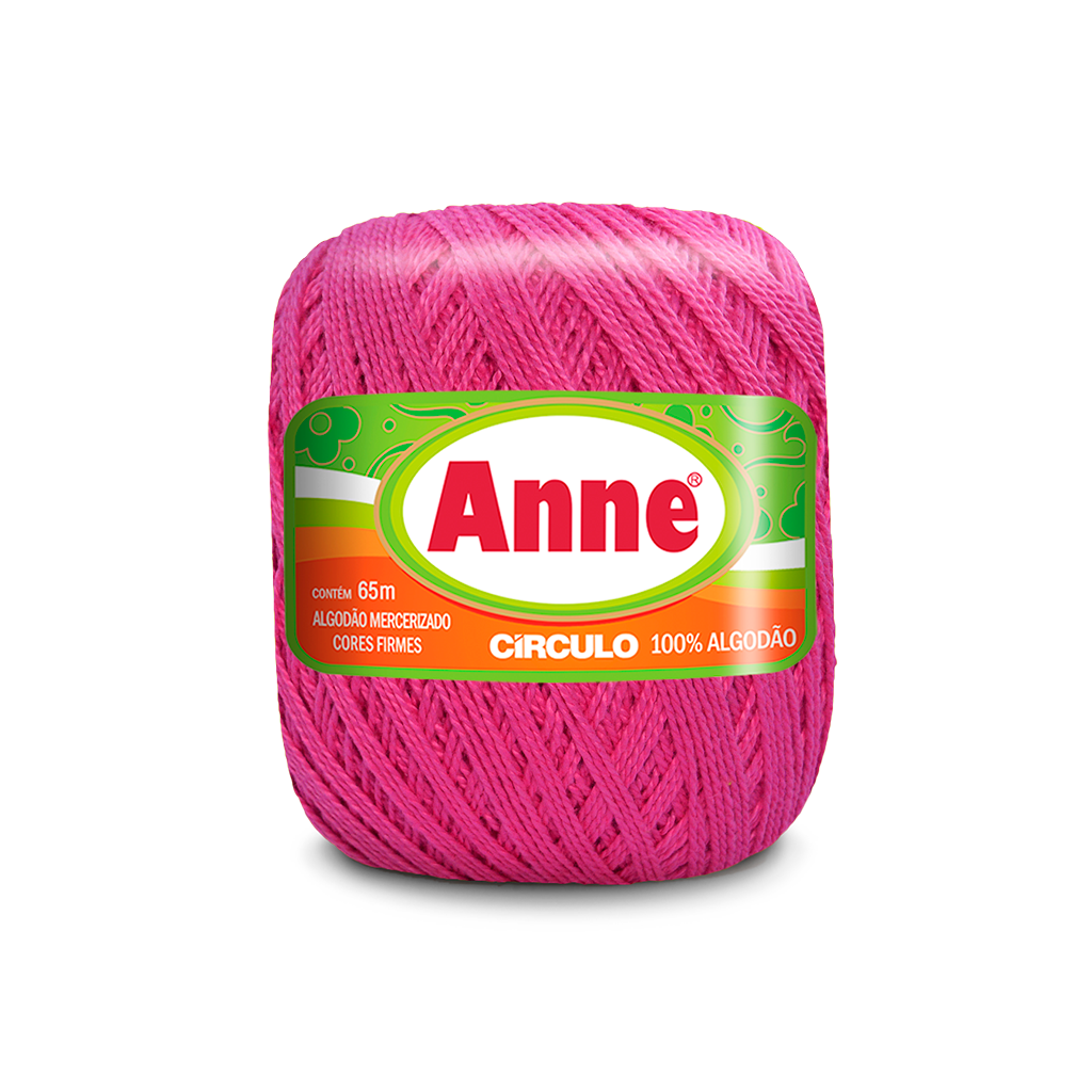 fio linha anne 65 3839 rosa citrico