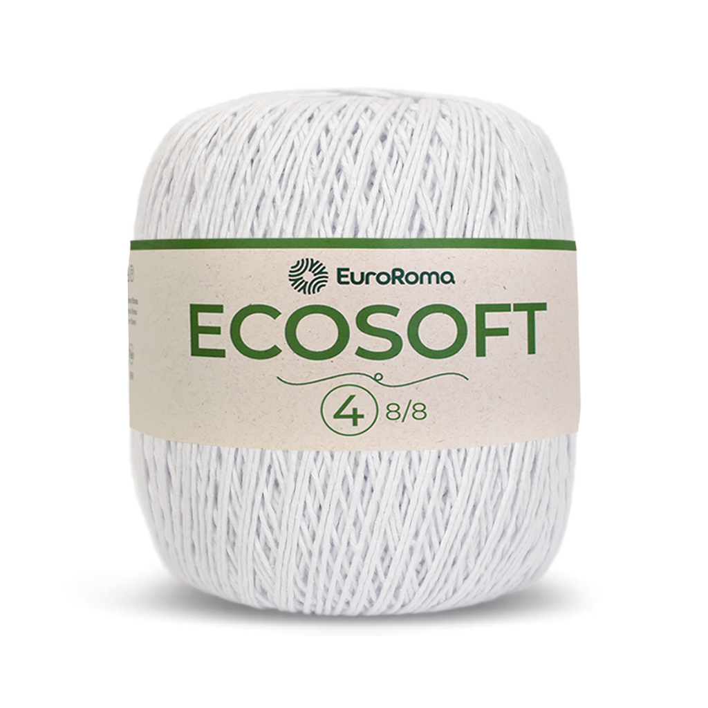 fio linha ecosoft 4 euroroma 200 branco