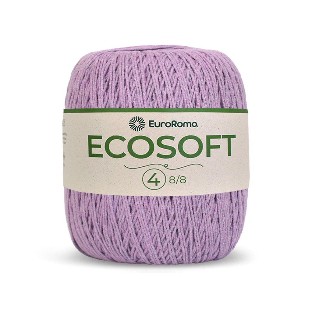 fio linha ecosoft 4 euroroma 600 lilas claro