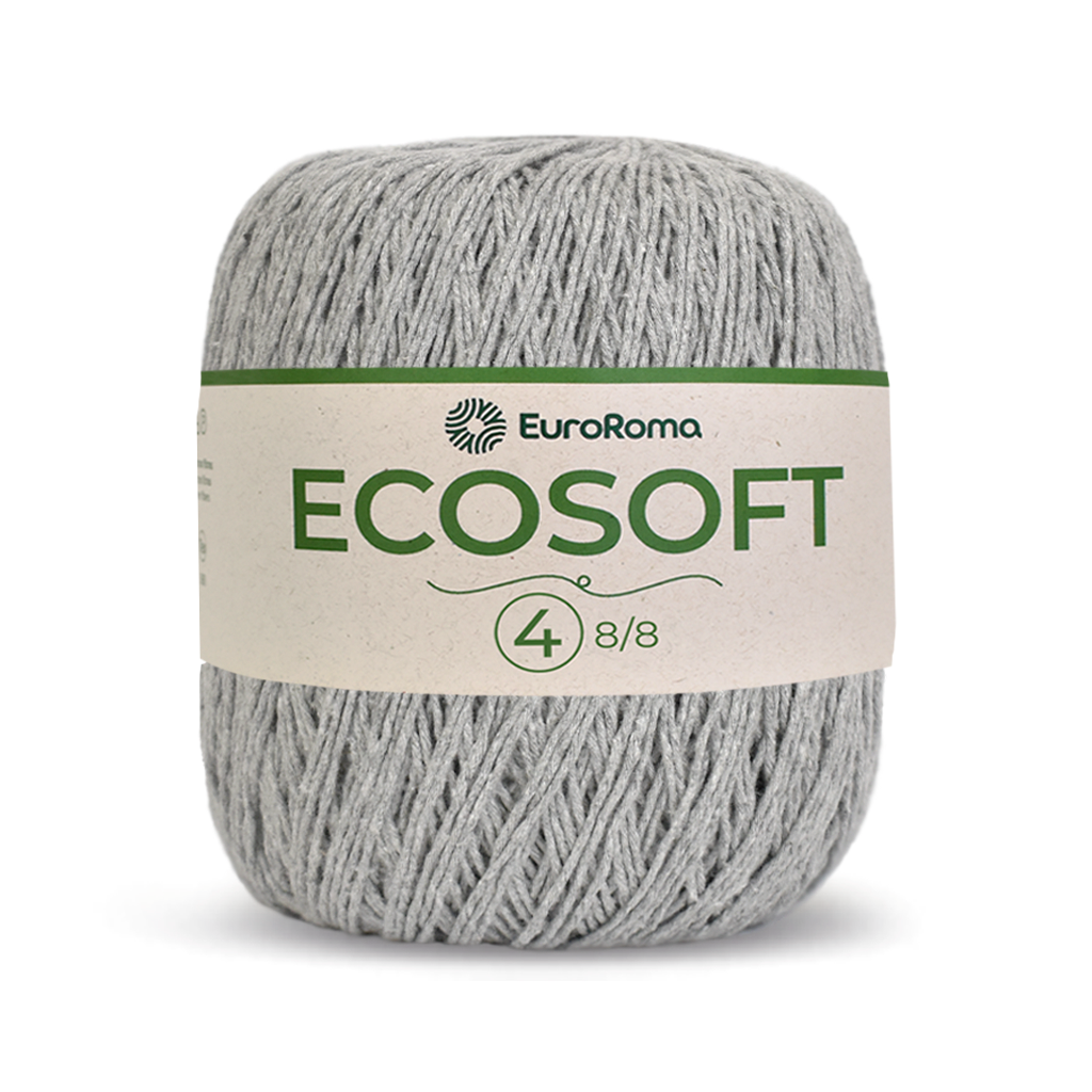 fio linha ecosoft 4 euroroma 270 cinza
