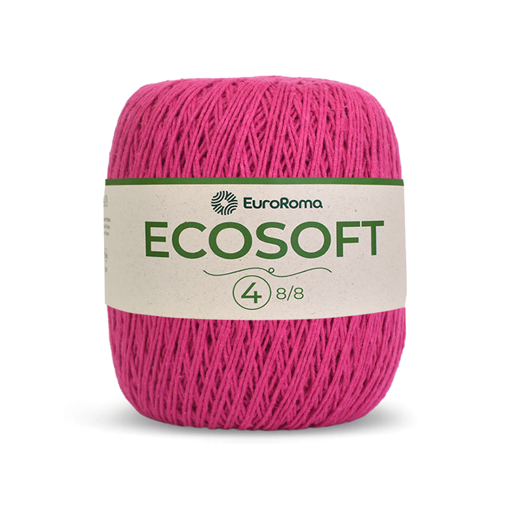 fio linha ecosoft 4 euroroma 550 pink