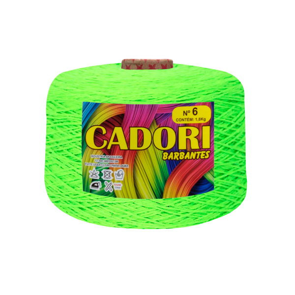 Barbante Cadori 6 1.8kg - 765 - Verde Limão Neon