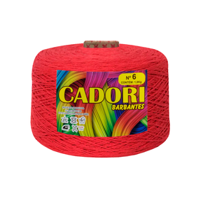 Barbante Soberano Eco Brasil 6 - 700g - 09 - Vermelho
