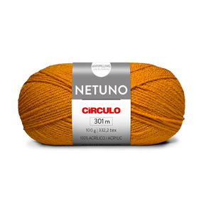 Lã Magic Pull Círculo - 200g - 8642 - Mescla Noz Moscada