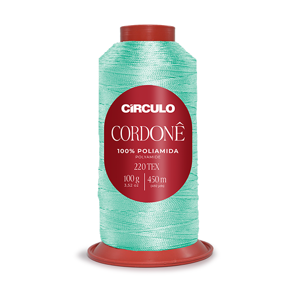fio cordone circulo 100g 2204 verde candy