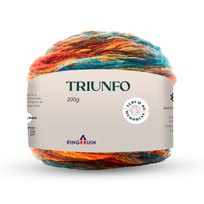 Fio Lã Triunfo Pingouin 200g - Crocheteiras
