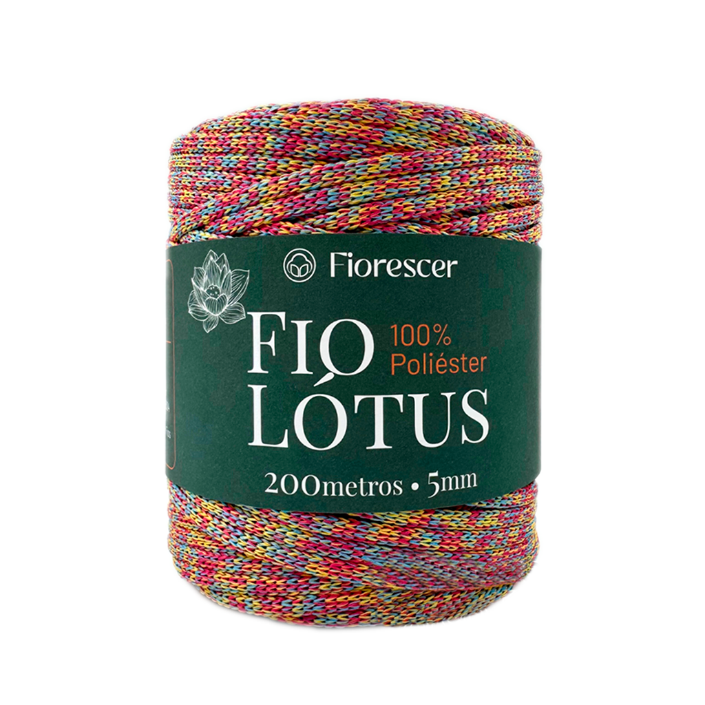 fio poliester lotus fiorescer 525 tie dye