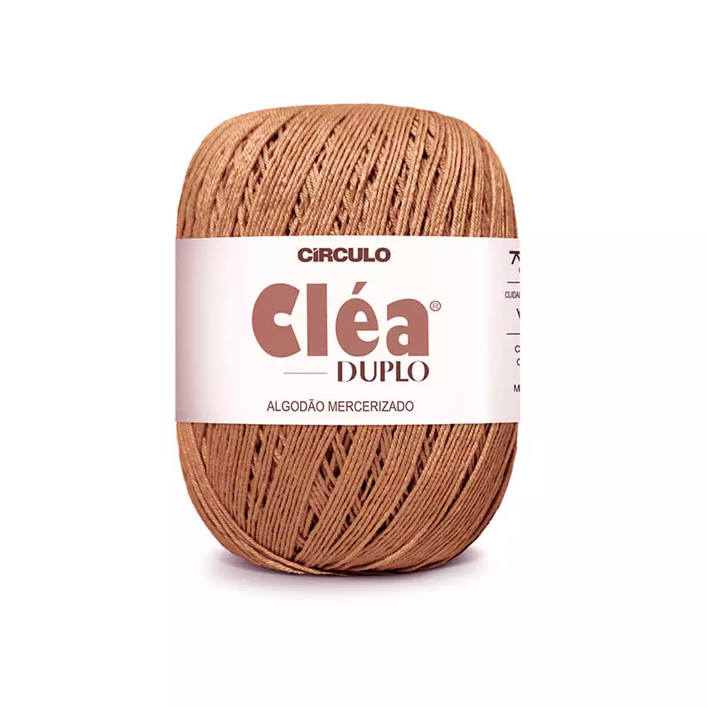 fio linha clea duplo circulo 7270 terra molhada