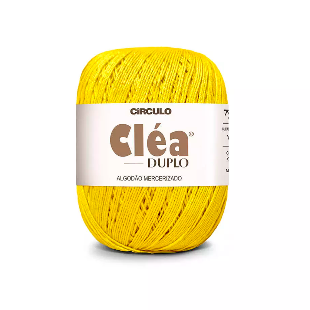 fio linha clea duplo circulo 1289 canario