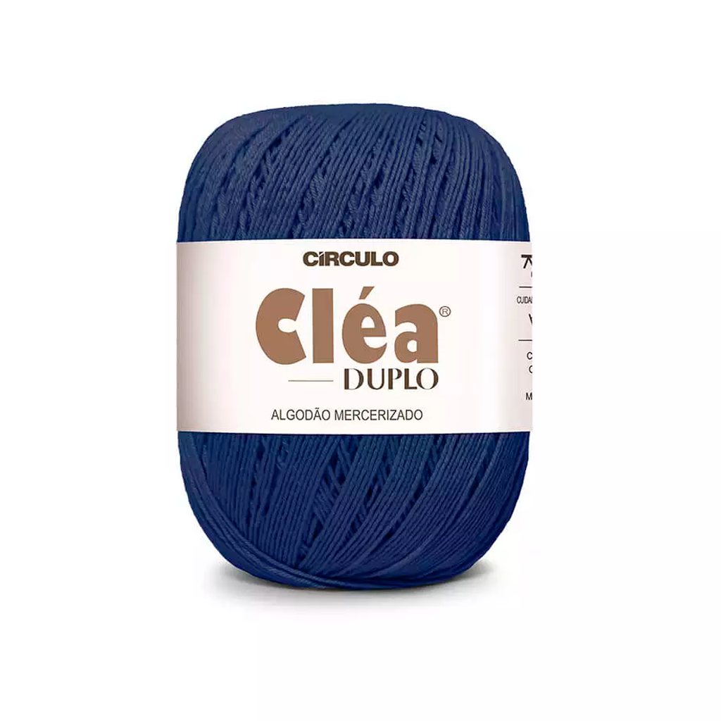 fio linha clea duplo circulo 2940 capitao azul