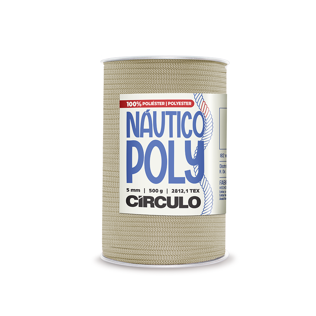 fio nautico poly circulo 5mm 500g 7673 pinus