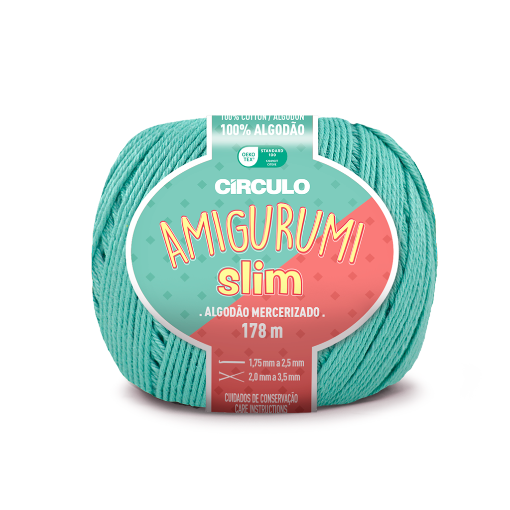 amigurumi slim circulo 5091 celeste