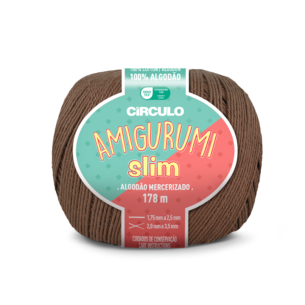 amigurumi slim circulo 7603 castor