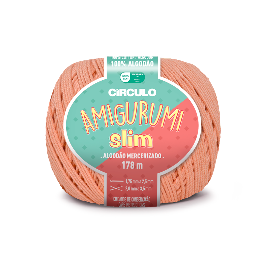 amigurumi slim circulo 4171 tropicalia
