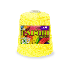 Barbante Cadori 8 600g - 803 - Amarelo Neon