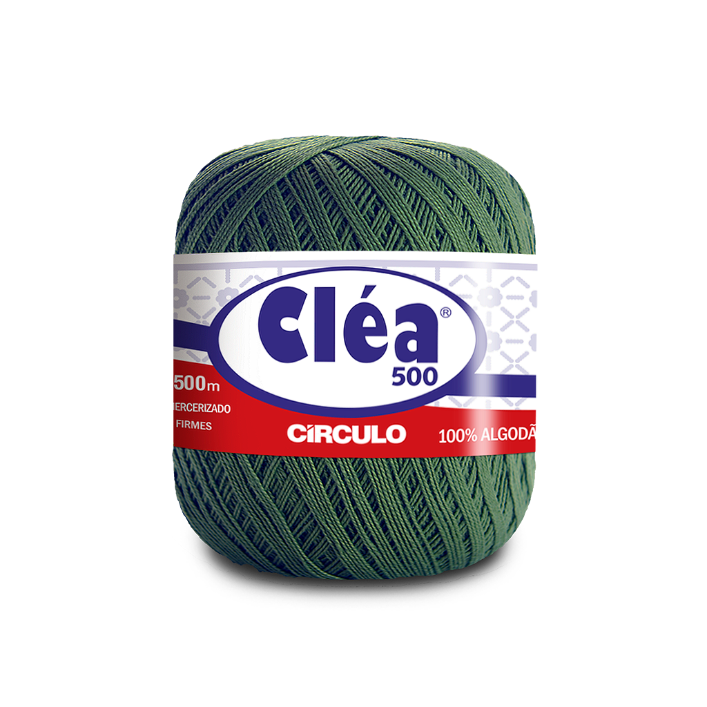 fio linha clea 500 5368 verde militar