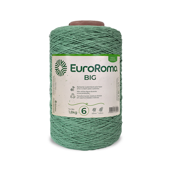 barbante euroroma 6 1 8kg 802 esmeralda