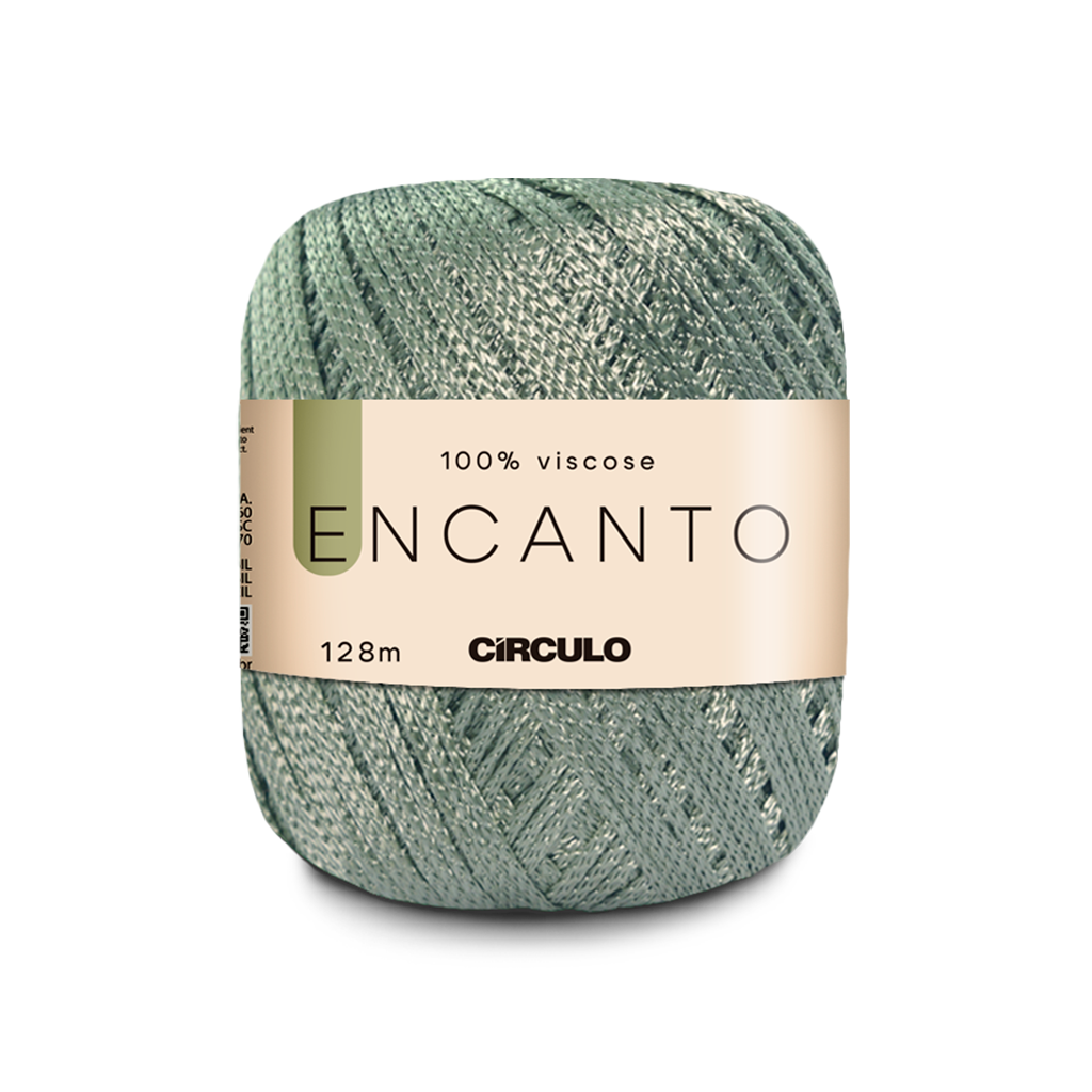 fio encanto circulo 5745 eucalipto