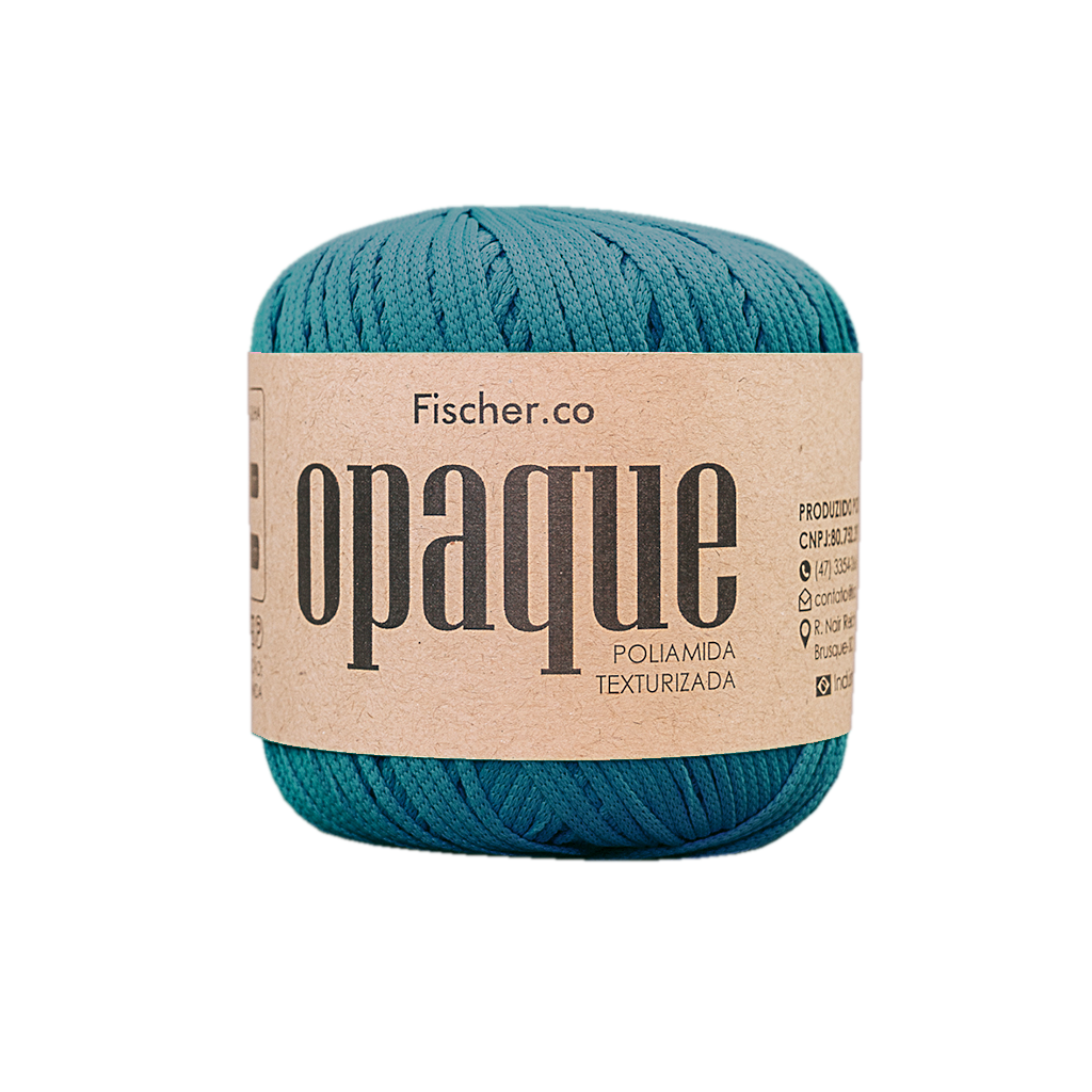 fio opaque fischer 100g 6004 verde azulado