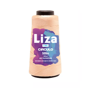 Fio Linha Liza Fina Círculo - 92g - 8175 - Off White