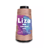 fio linha liza fina circulo 500mt 92g 7329 castanho