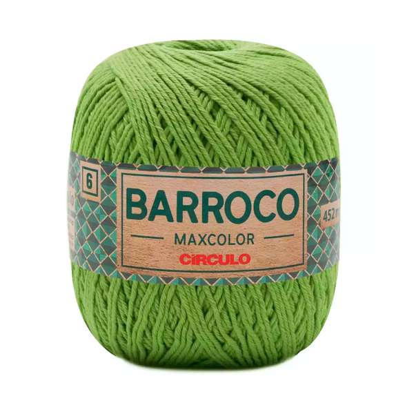 Fio Linha Barroco Maxcolor - no. 6 - 400g - 5800 - Pistache
