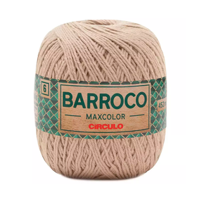 Fio Linha Barroco Maxcolor - no. 6 - 400g - 7684 - Porcelana