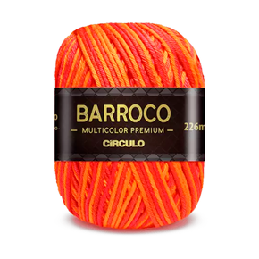 Fio Linha Barroco Multicolor Premium 6 200g Circulo - 9218 - Calêndula