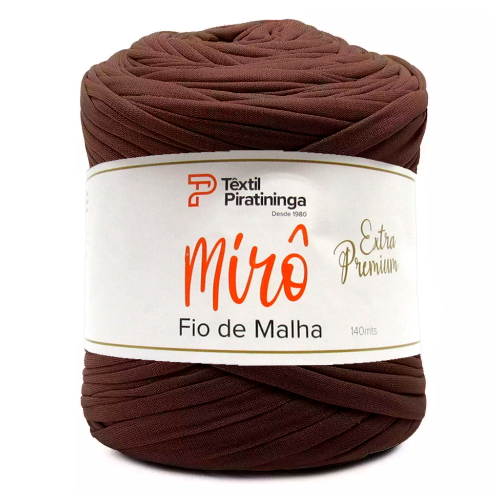 fio malha extra premium miro piratininga 140m 102 marrom