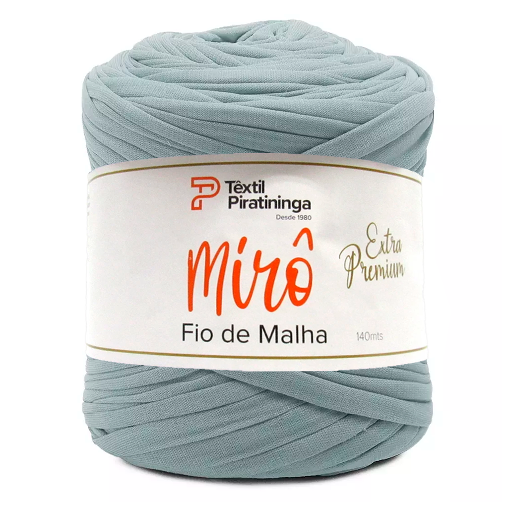 fio malha extra premium miro piratininga 140m 021 cinza claro