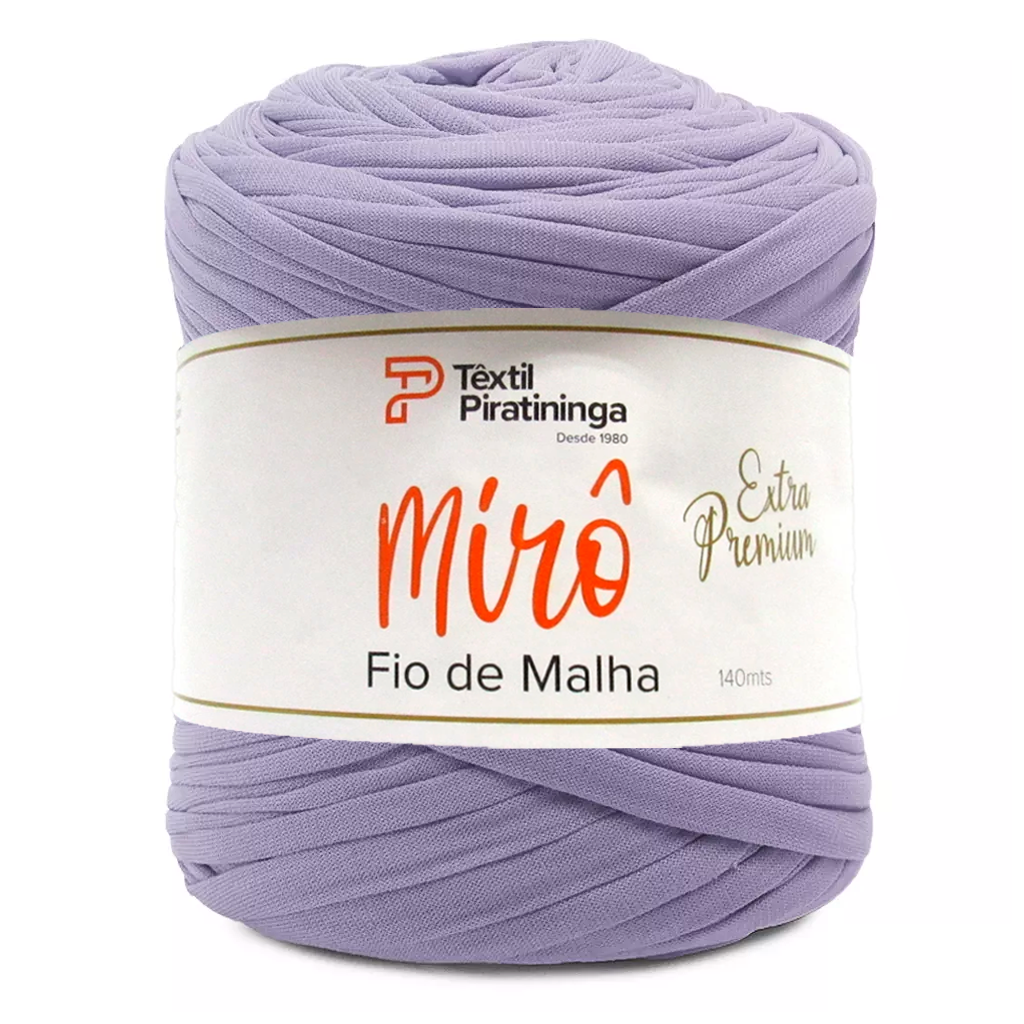 fio malha extra premium miro piratininga 140m 009 lilas claro