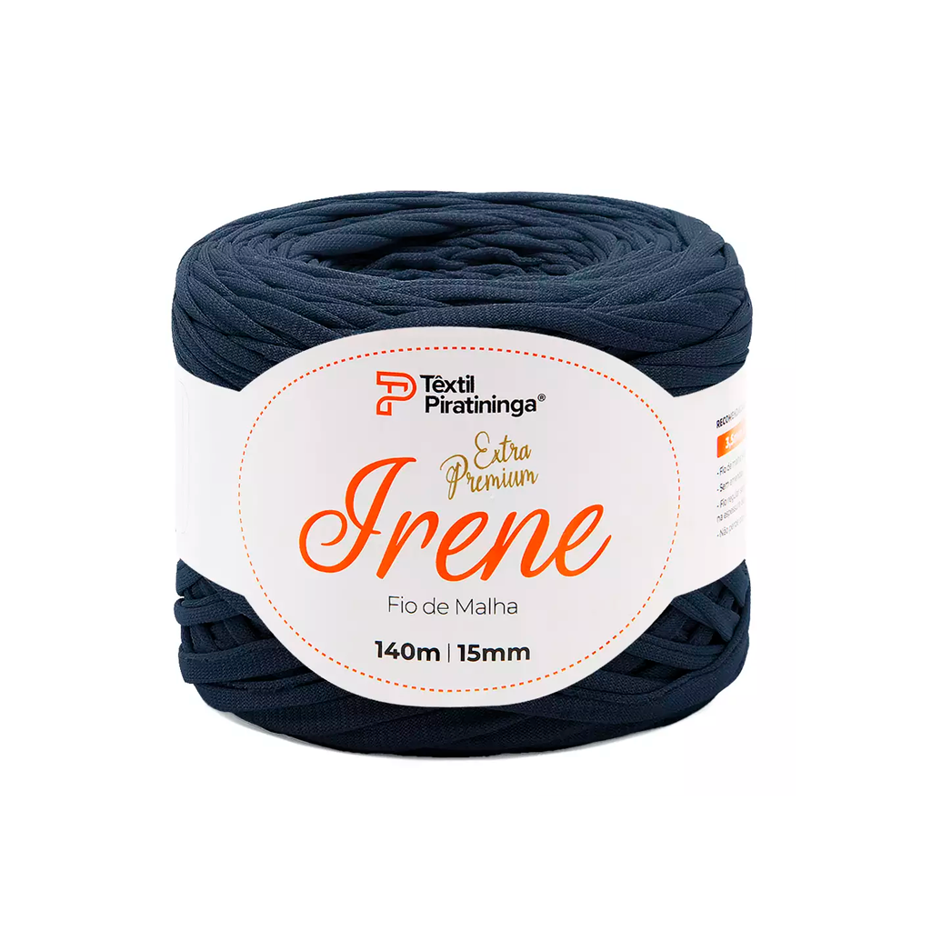fio malha extra premium irene piratininga 140m 003 azul marinho