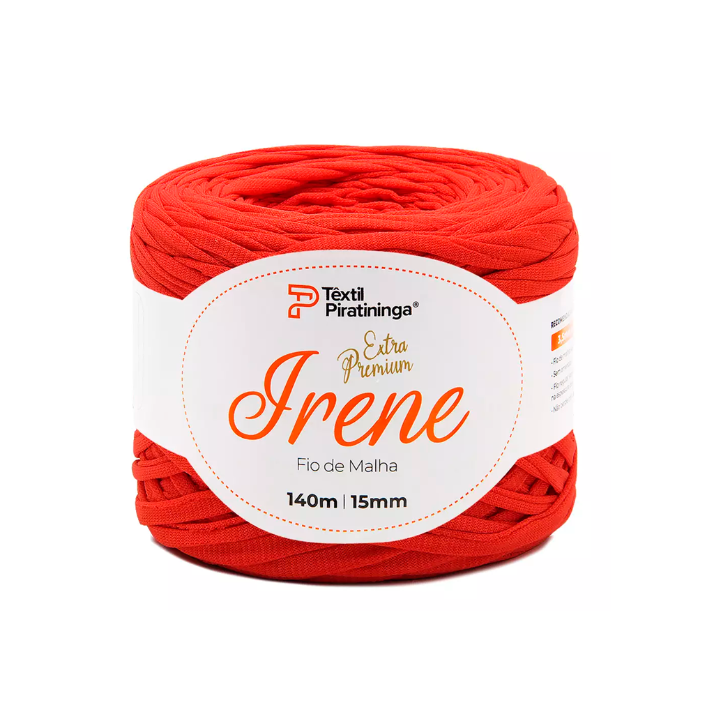 fio malha extra premium irene piratininga 140m 026 vermelho