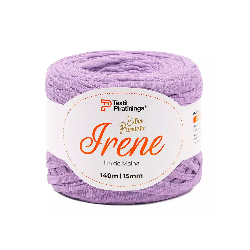 fio malha extra premium irene piratininga 140m 009 lilas claro