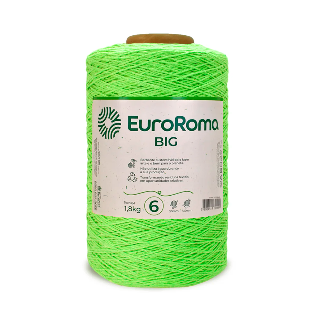 barbante euroroma 6 1 8kg 821 citrus