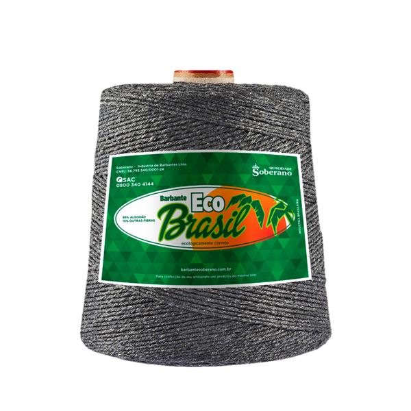 Barbante Soberano Eco Brasil 6 - 700g - 41 - Chumbo