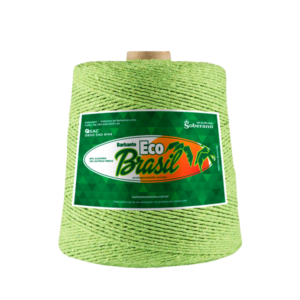 Barbante Soberano Eco Brasil 6 - 700g - 42 - Verde Limão