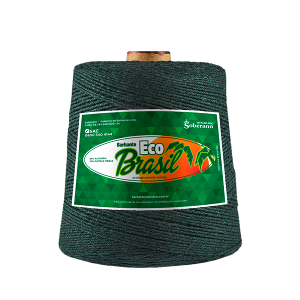 Barbante Soberano Eco Brasil 6 - 700g - 05 - Verde Musgo