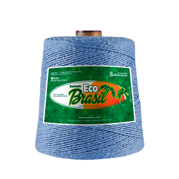 Barbante Soberano Eco Brasil 6 - 700g - 07 - Celeste