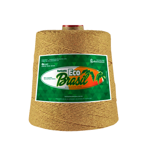 Barbante Soberano Eco Brasil 6 - 700g - 21 - Mostarda