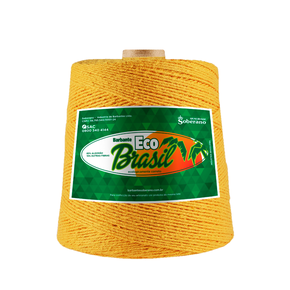 あられページ　TSCO-20/CR Barbante Soberano Eco Brasil 6 - 700g - 13 - Amarelo Forte