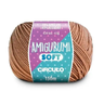 fio linha amigurumi soft circulo 65gr 7057 gengibre