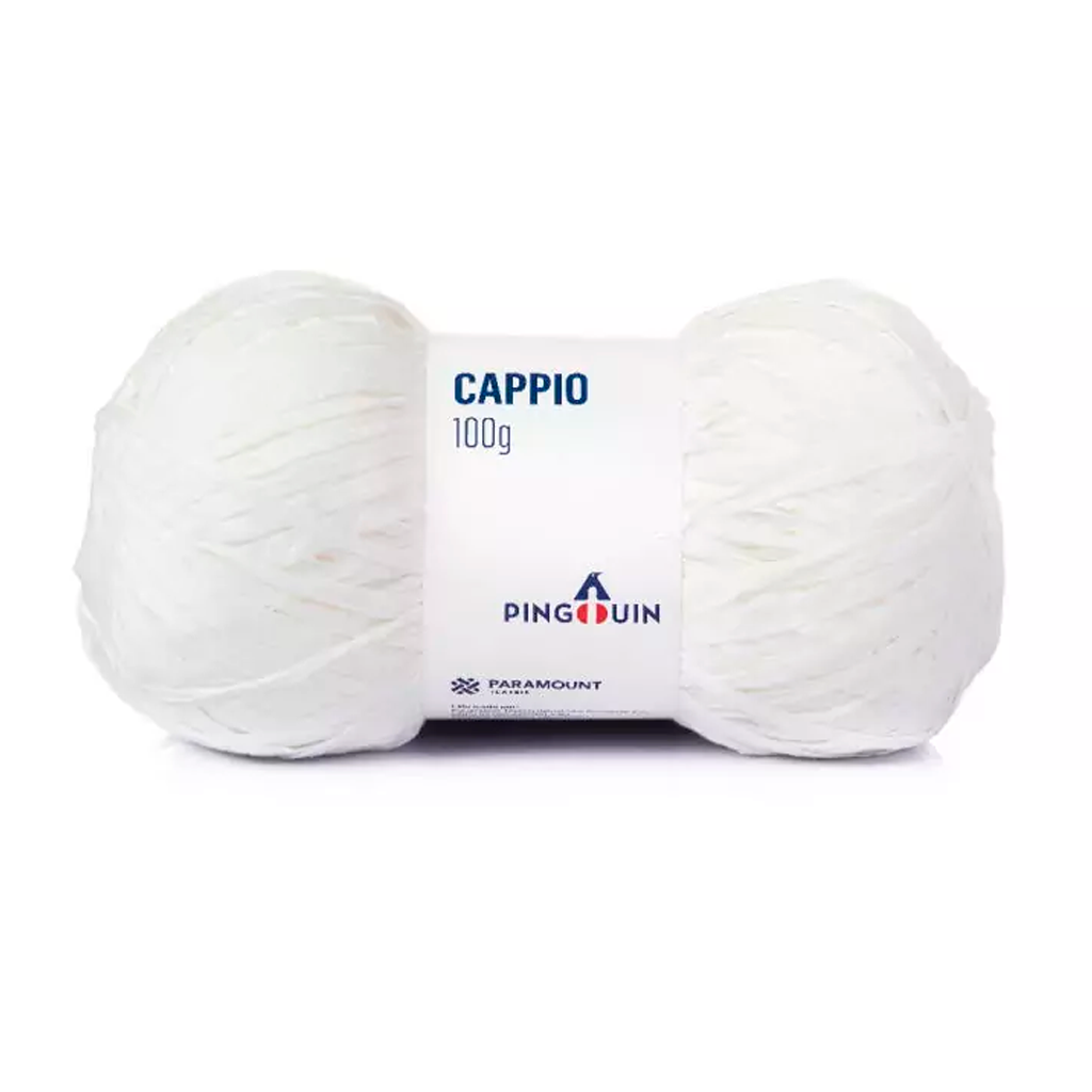 fio linha cappio pingouin 100gr 0200 branco