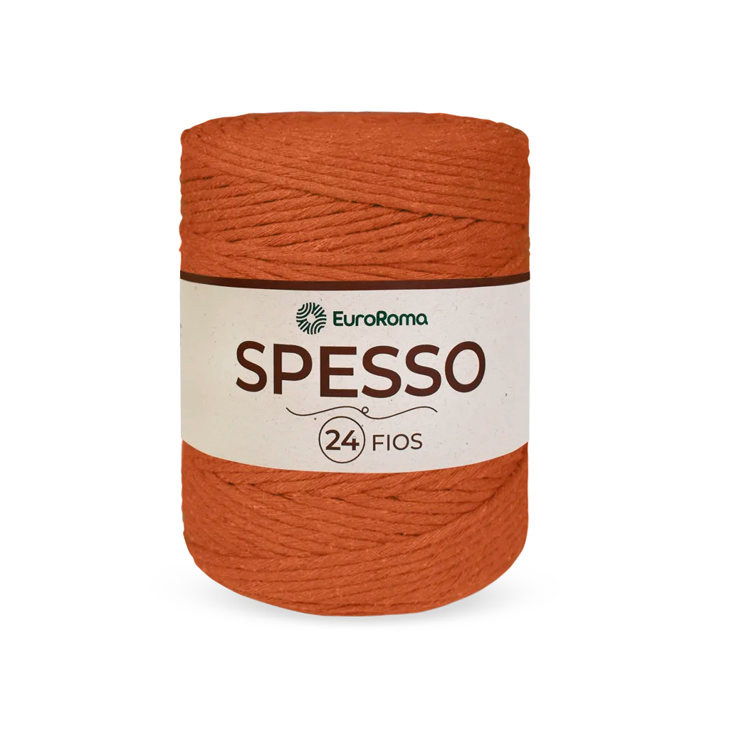 fio linha barbante euroroma spesso 24 fios telha 710