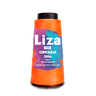fio linha liza fina circulo 500mt 92g 4456 laranja